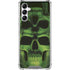 Liquid Blue Green Skulls Galaxy A15 5G Clear Case