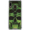 Liquid Blue Green Skulls Galaxy A30 Clear Case
