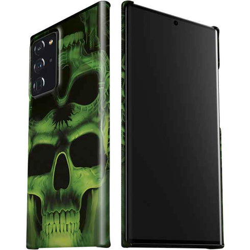 Liquid Blue Green Skulls Galaxy Note20 Ultra 5G Lite Case