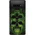 Liquid Blue Green Skulls Galaxy S10 Plus Skin