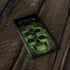 Liquid Blue Green Skulls Galaxy S10 Skin