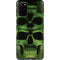 Liquid Blue Green Skulls Galaxy S20 Plus Pro Case