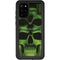 Liquid Blue Green Skulls Galaxy S20 Plus Waterproof Case