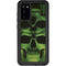 Liquid Blue Green Skulls Galaxy S20 Waterproof Case