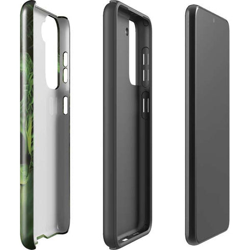 Liquid Blue Green Skulls Galaxy S21 5G Pro Case