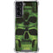 Liquid Blue Green Skulls Galaxy S22 Clear Case