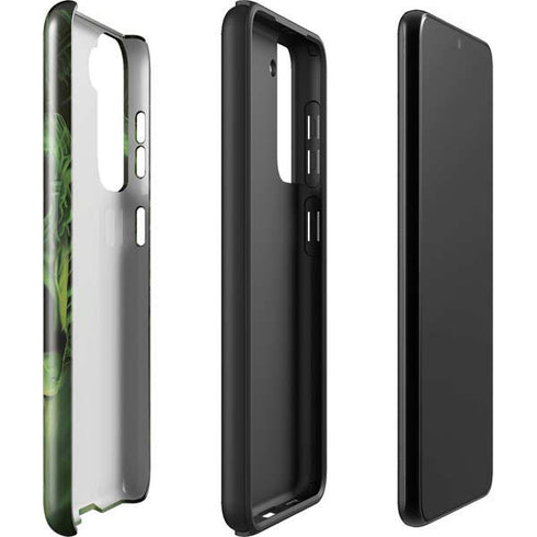 Liquid Blue Green Skulls Galaxy S22 Plus Pro Case