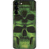 Liquid Blue Green Skulls Galaxy S22 Plus Skin