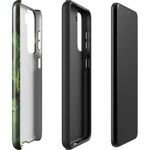 Liquid Blue Green Skulls Galaxy S22 Pro Case