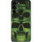 Liquid Blue Green Skulls Galaxy S22 Skin
