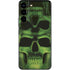 Liquid Blue Green Skulls Galaxy S22 Skin
