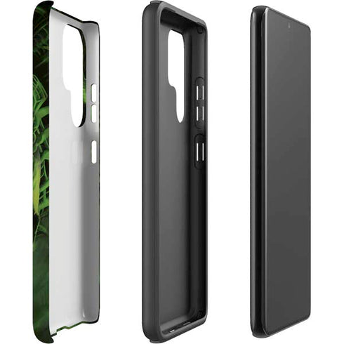 Liquid Blue Green Skulls Galaxy S22 Ultra Pro Case