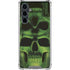 Liquid Blue Green Skulls Galaxy S23 FE Clear Case