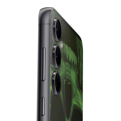 Liquid Blue Green Skulls Galaxy S23 FE Skin