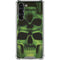 Liquid Blue Green Skulls Galaxy S23 Plus Clear Case