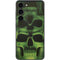 Liquid Blue Green Skulls Galaxy S23 Skin