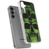 Liquid Blue Green Skulls Galaxy S24 Plus Clear Case