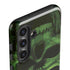 Liquid Blue Green Skulls Galaxy S24 Plus Impact Case