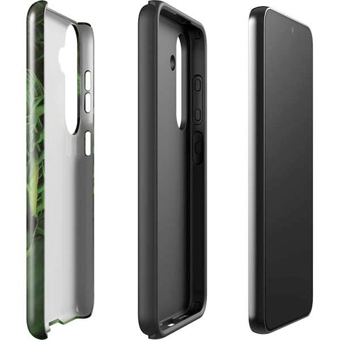 Liquid Blue Green Skulls Galaxy S24 Plus Impact Case