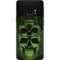 Liquid Blue Green Skulls Galaxy S9 Skin