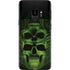 Liquid Blue Green Skulls Galaxy S9 Skin