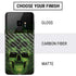 Liquid Blue Green Skulls Galaxy S9 Skin