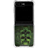 Liquid Blue Green Skulls Galaxy Z Flip5 5G Clear Case