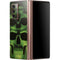 Liquid Blue Green Skulls Galaxy Z Fold2 5G Skin