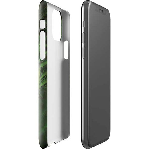 Liquid Blue Green Skulls iPhone 11 Pro Lite Case