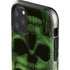 Liquid Blue Green Skulls iPhone 11 Pro Max Impact Case