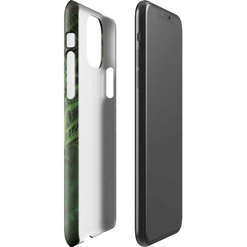 Liquid Blue Green Skulls iPhone 11 Pro Max Lite Case
