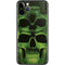 Liquid Blue Green Skulls iPhone 11 Pro Skin
