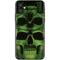 Liquid Blue Green Skulls iPhone 11 Skin