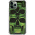 Liquid Blue Green Skulls iPhone 12 Pro Clear Case