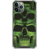Liquid Blue Green Skulls iPhone 12 Pro Max Clear Case