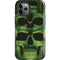 Liquid Blue Green Skulls iPhone 12 Pro Max Impact Case
