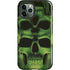 Liquid Blue Green Skulls iPhone 12 Pro Max Impact Case
