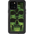 Liquid Blue Green Skulls iPhone 12 Pro Max Waterproof Case