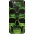Liquid Blue Green Skulls iPhone 12 Pro Skin