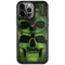 Liquid Blue Green Skulls iPhone 13 Pro Cargo Case