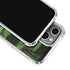 Liquid Blue Green Skulls iPhone 13 Pro Clear Case