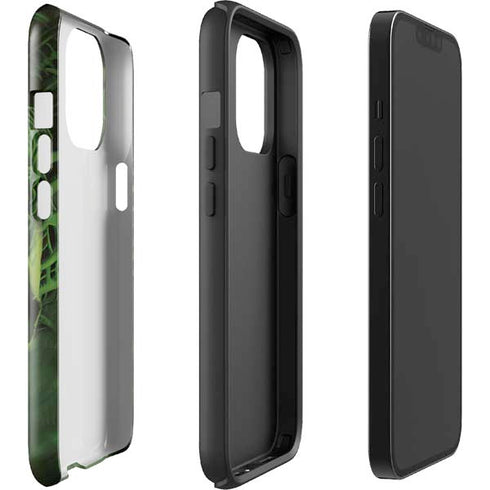 Liquid Blue Green Skulls iPhone 13 Pro Max Impact Case