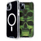 Liquid Blue Green Skulls iPhone 15 Plus MagSafe Case