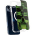 Liquid Blue Green Skulls iPhone 15 Plus MagSafe Case