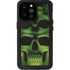 Liquid Blue Green Skulls iPhone 14 Pro Max Waterproof Case