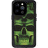 Liquid Blue Green Skulls iPhone 14 Pro Waterproof Case