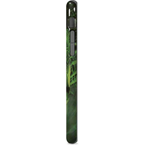 Liquid Blue Green Skulls iPhone 7 Pro Case