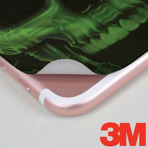 Liquid Blue Green Skulls iPhone 7 Skin