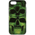 Liquid Blue Green Skulls iPhone 8 Pro Case