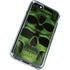 Liquid Blue Green Skulls iPhone SE (2nd & 3rd Gen) Clear Case